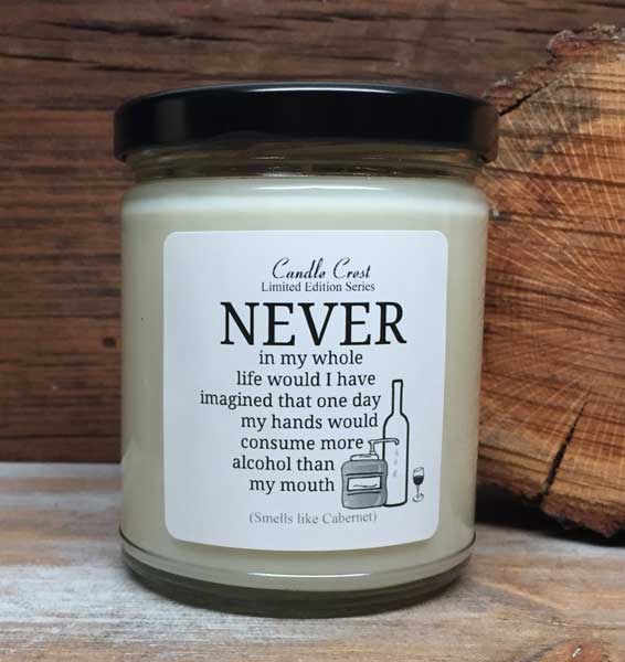 Alcohol Candle - Humor Candles by Candle Crest