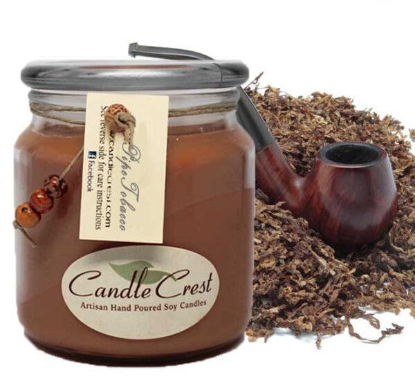 Pipe Tobacco Scented Soy Candles by Candle Crest