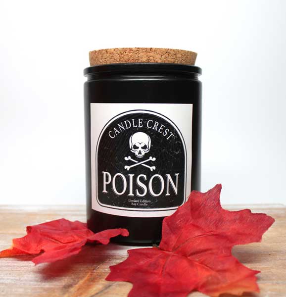 Poison Pie Soy Candles by Candle Crest