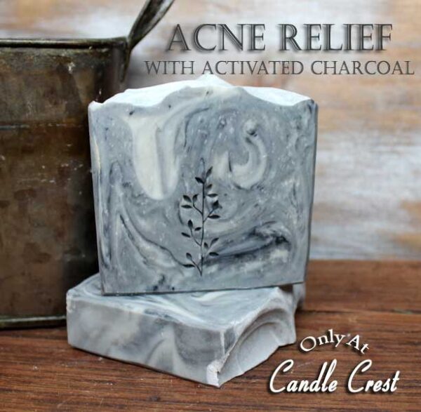 Acne Relief Soap with Activated Charcoal by Judakins Bath & Body
