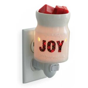 Holiday, Joy Pluggable Tart Warmer - Candle Crest Soy Candles