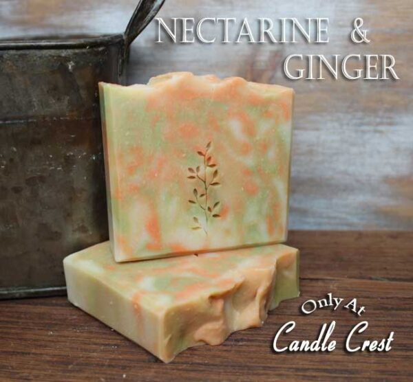 Vegan Soap - Nectarine & Ginger Soap by Judakins-Bath & Body