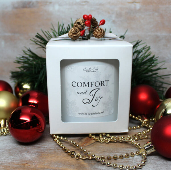Comfort & Joy Holiday Candle by Candle Crest Soy Candles Inc