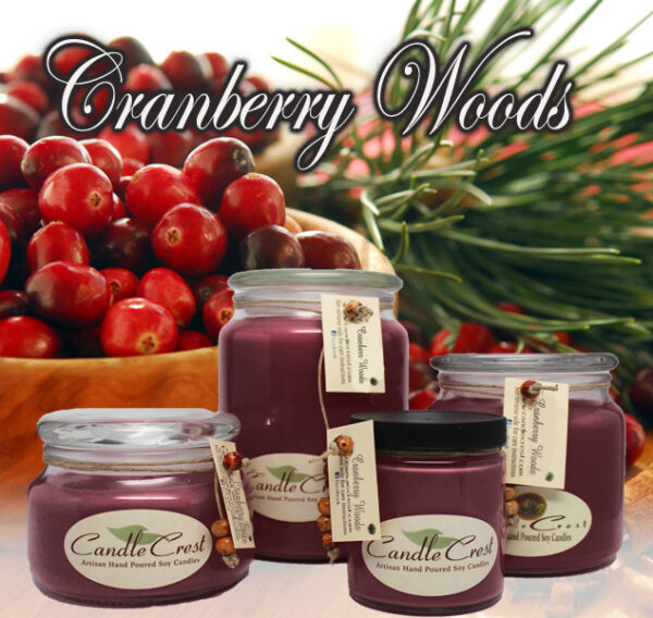 Cranberry Woods Soy Candles by Candle Crest Soy Candles Inc