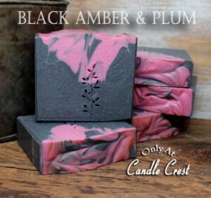 Black Amber & Plum Soap - Judakins Bath & Body