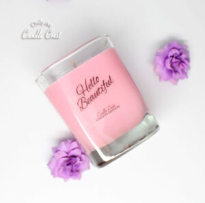 Hello Beautiful - Inspirational Candles by Candle Crest