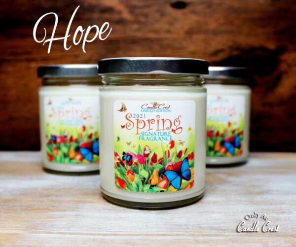 Candle Crest Spring 2021 Signature Fragrance - Hope