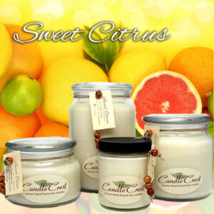 Sweet Citrus Soy Candles by Candle Crest Soy Candles Inc