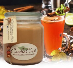 Hot Buttered Rum Candles by Candle Crest
