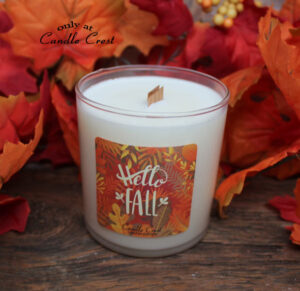 Hello Fall - Wooden Wick Soy Candle - Limited Edition - by Candle Crest