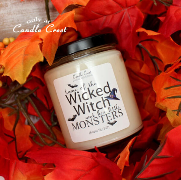 Wicked Witch Fall Candle by Candle Crest
