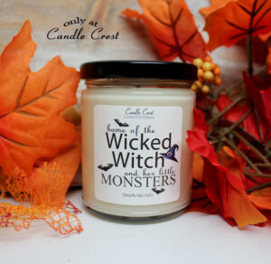 Wicked Witch Fall Candle by Candle Crest