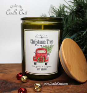 Christmas Tree Barn - Limited Edition Holiday Candle by Candle Crest