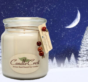 Nighttime Snowfall Scented Candles by Candle Crest