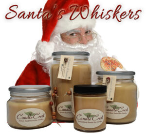 Santa's Whiskers Scented Soy Candles by Candle Crest
