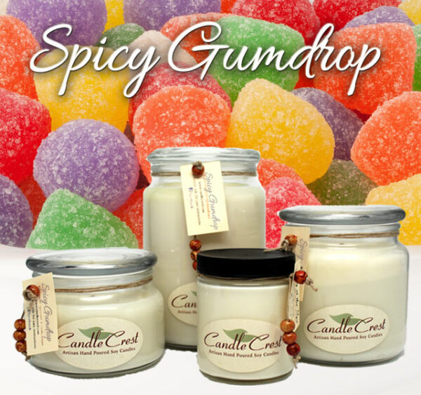 Spicy Gumdrop Scented Candles by Candle Crest