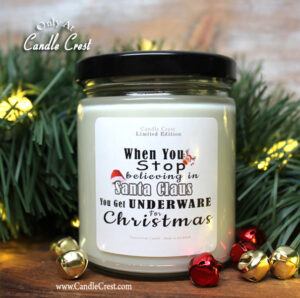 Underwear for Christmas Candle by Candle Crest