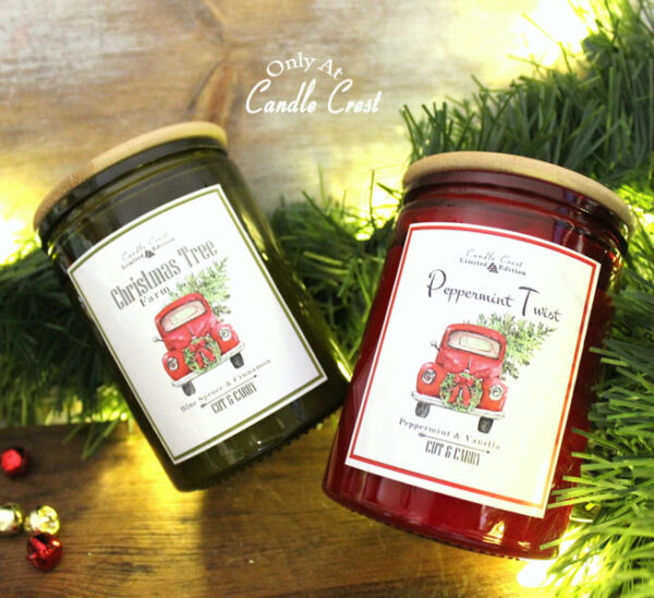 Limited Edition Holiday Candle by Candle Crest Soy Candles Inc