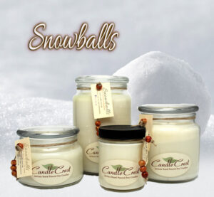 Snowballs Candles by Candle Crest