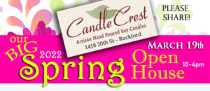 Spring Soy Candle Sale by Candle Crest Soy Candles Inc