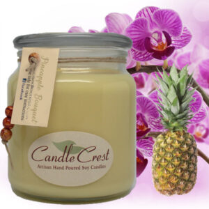Pineapple & Orchid Candles by Candle Crest Soy Candles