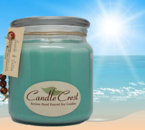 Seaside Cotton Soy Candles by Candle Crest