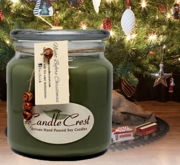 Night Before Christmas Holiday Candle by Candle Crest