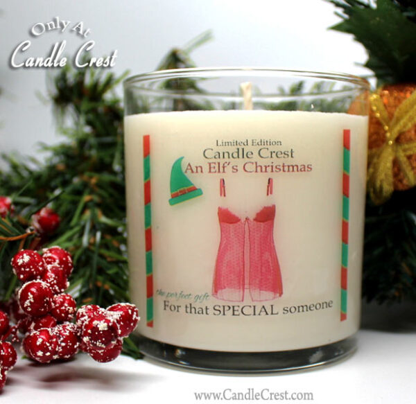 An Elfs Christmas Candle by Candle Crest Soy Candles