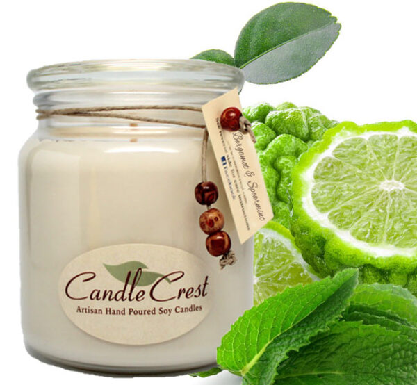 Bergamot and Spearmint Candles by Candle Crest
