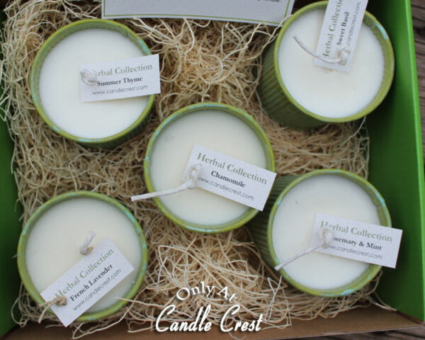 Herb Candle Collection by Candle Crest