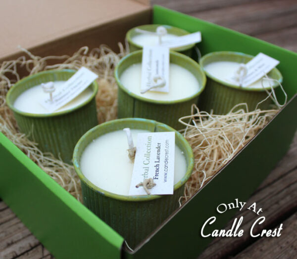 Herb Candle Collection by Candle Crest