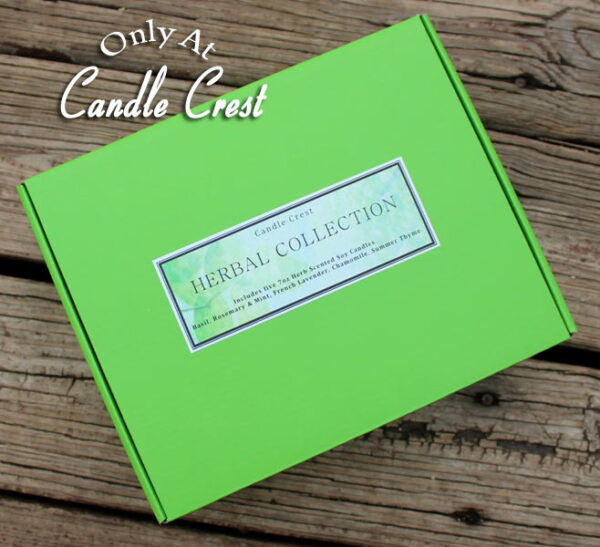 Herbal Candle Gift Box by Candle Crest