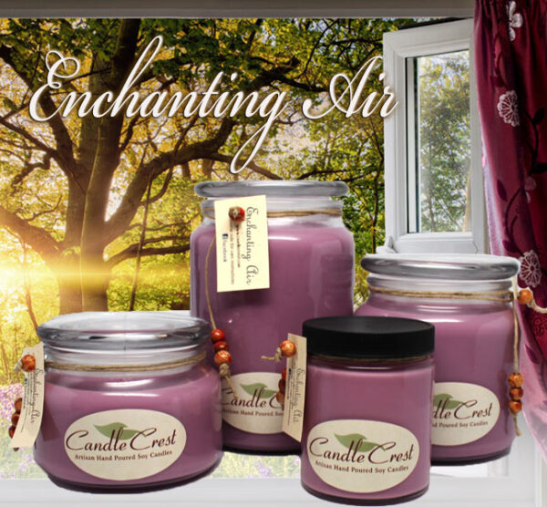 Enchanting Air - Floral Candles by Candle Crest