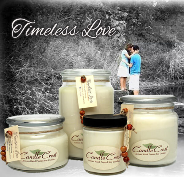 Timeless Love Soy Candle by Candle Crest