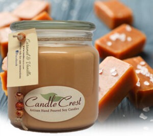 Caramel & Vanilla Soy Candles by Candle Crest