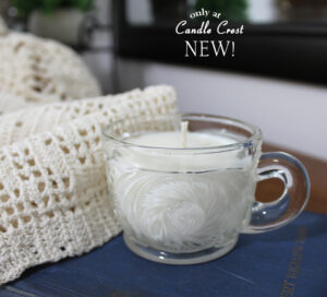 Vintage Style Cup Candles by Candle Crest