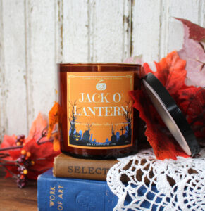 Jack O Lantern Limited Edition Soy Candle by Candle Crest