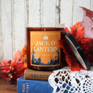 Jack O Lantern Limited Edition Soy Candle by Candle Crest